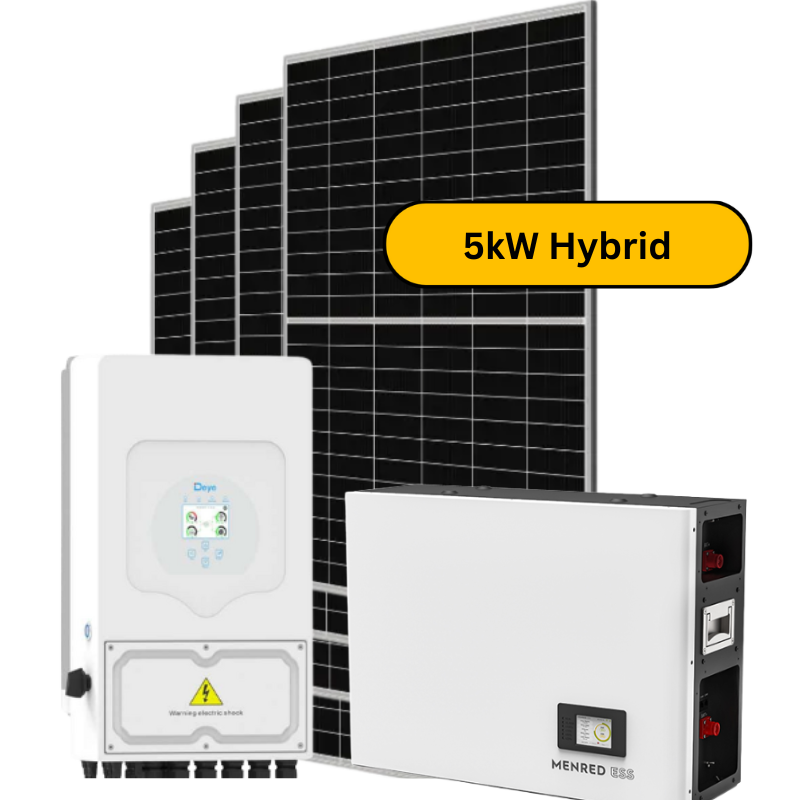 5kW Hybrid Solar Package Complete Set
